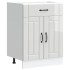 Mueble bajo de cocina Lucca blanca de alto