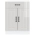 Mueble bajo de cocina Lucca blanca de alto