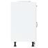 Mueble bajo de cocina Lucca blanca de alto