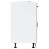 Mueble bajo de cocina Lucca madera contrachapada gris