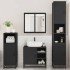 Juego de muebles de baño 4 pzas madera contrachapada