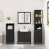 Juego de muebles de baño 4 pzas madera contrachapada