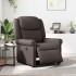 Sillón reclinable de masaje eléctrico marrón