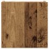 Conjunto de mueble de TV 6 piezas montado la pared madera