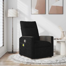 Sillón reclinable de masaje de tela