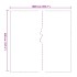 Lona transparente con ojales PVC 4x10