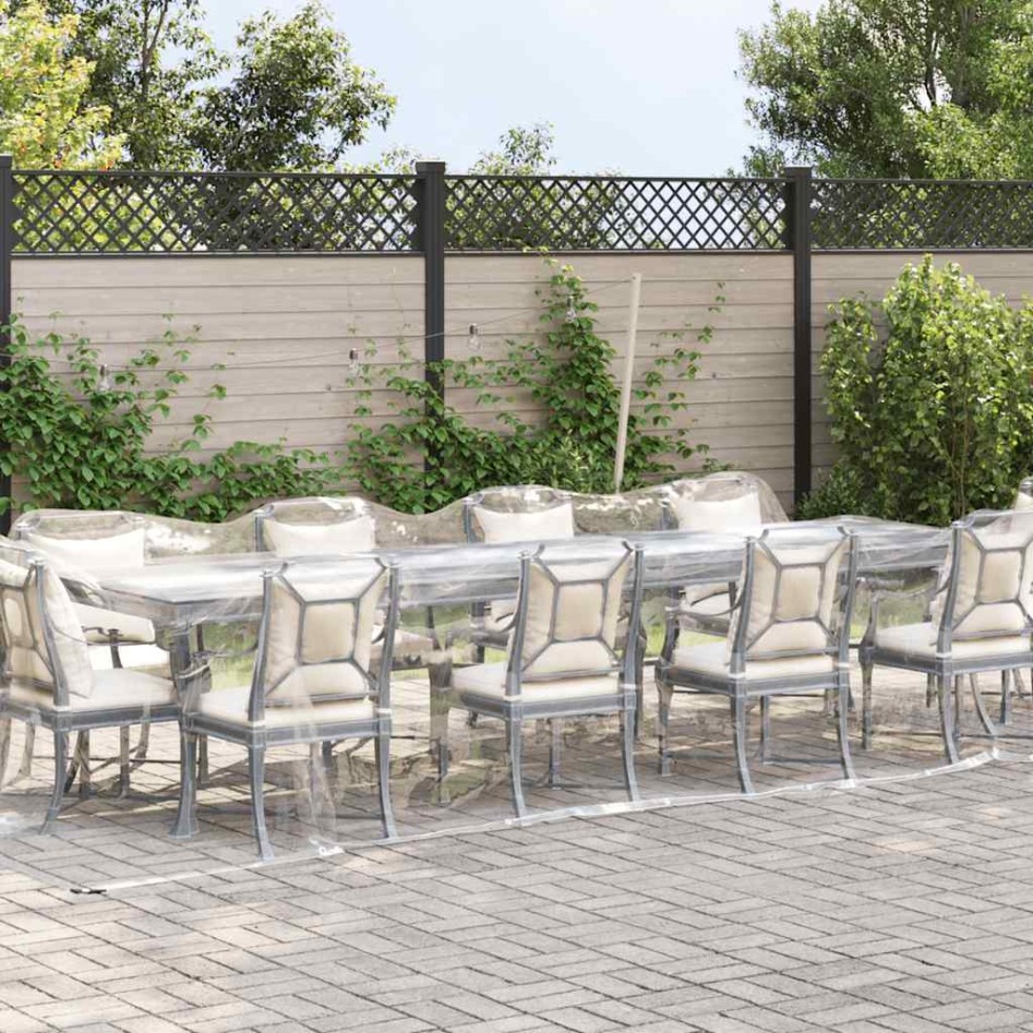 Lona transparente con ojales PVC 3x10