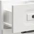 Mueble bajo cocina Kalmar madera ingeniería blanca alto
