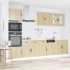Mueble cocina Kalmar roble sonoma 7 pzas madera