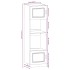 Mueble cocina Kalmar roble sonoma 7 pzas madera