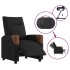 Sillón reclinable eléctrico de tela