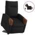 Sillón eléctrico reclinable elevable de tela