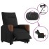 Sillón eléctrico reclinable elevable de tela
