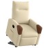 Sillón eléctrico reclinable elevable de tela color