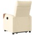 Sillón eléctrico reclinable elevable de tela color