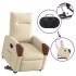 Sillón eléctrico reclinable elevable de tela color