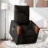 Sillón de masaje eléctrico reclinable elevable tela