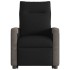 Sillón eléctrico reclinable elevable de tela