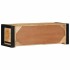 Mueble de TV madera maciza de mango rugosa 80x30x25