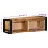 Mueble de TV madera maciza de mango rugosa 80x30x25