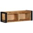 Mueble de TV madera maciza de mango rugosa 80x30x25