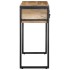 Mesa consola madera maciza mango 100x35x75