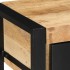 Mesa consola madera maciza mango 100x35x75