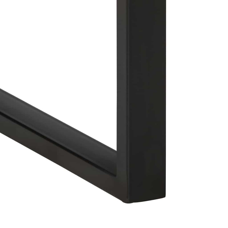 Mesa consola madera maciza mango 100x35x75