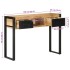 Mesa consola madera maciza mango 100x35x75