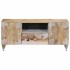 Mueble de TV madera maciza de mango 105x33,5x46
