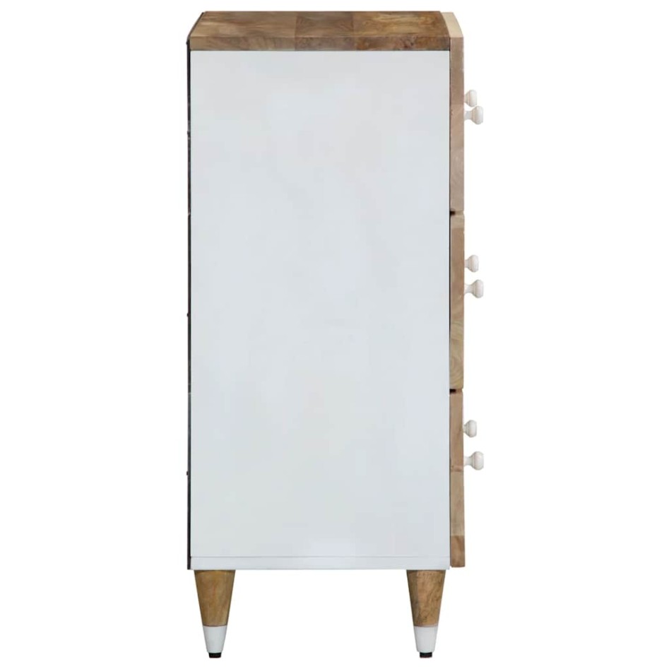 Aparador de madera maciza de mango 60x33,5x75