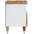Mesitas de noche 2 uds madera maciza de mango 40x33x46
