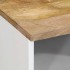 Mesitas de noche 2 uds madera maciza de mango 40x33x46