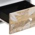 Mesitas de noche 2 uds madera maciza de mango 40x33x46