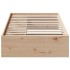 Diván sin colchón 75x190 cm madera maciza de