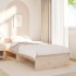 Sofá cama sin colchón madera maciza de pino 80x200