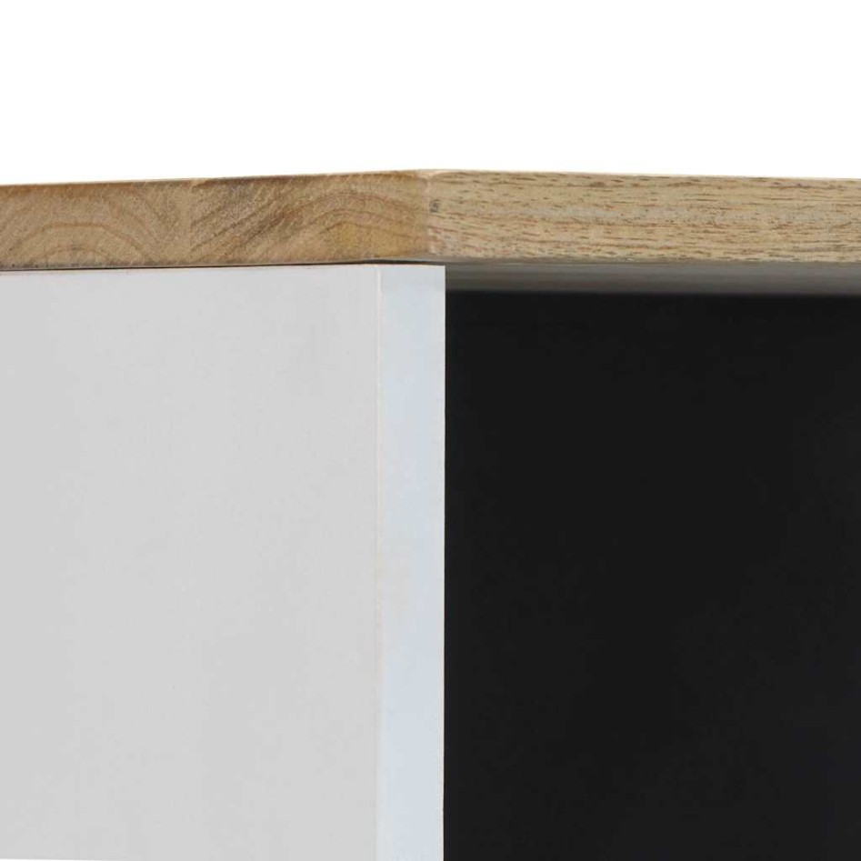 Mueble de baño madera maciza de mango 38x33,5x160