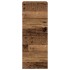 Conjunto de mueble de TV 4 piezas montado la pared madera