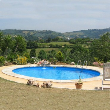 Piscina redonda, modelo Madagascar Ø420x150