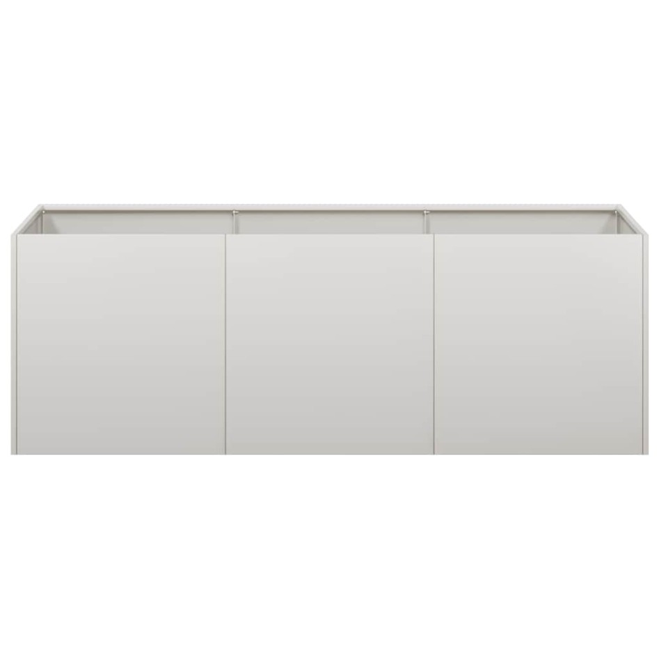 Jardinera 120x40x40 cm acero