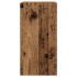 Conjunto de mueble de TV 9 piezas montado la pared madera
