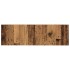 Conjunto de mueble de TV 9 piezas montado la pared madera