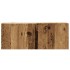 Conjunto de mueble de TV 6 piezas montado la pared madera