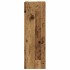 Conjunto de mueble de TV 6 piezas montado la pared madera