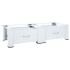 Soporte pedestal doble para lavadora con cajones