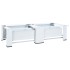 Soporte pedestal doble para lavadora con cajones