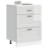 Mueble bajo de cocina Porto alto brillo