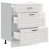 Mueble bajo de cocina Porto alto brillo