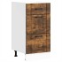 Mueble bajo de cocina Lucca roble