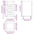Mueble bajo de cocina Lucca roble